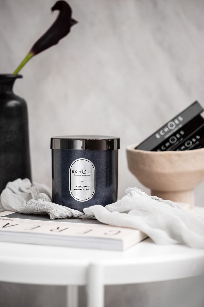 Gifts - Muscorave Scented Natural Candle - ECHOES CANDLE & SCENT LAB.