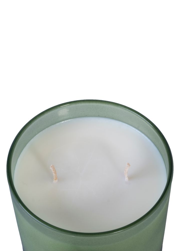 Gifts - Green Tea Leaves Scented Natural Candle - ECHOES CANDLE & SCENT LAB.