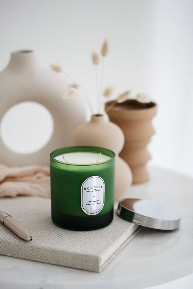 Gifts - Midsummer Scented Natural Candle - ECHOES CANDLE & SCENT LAB.