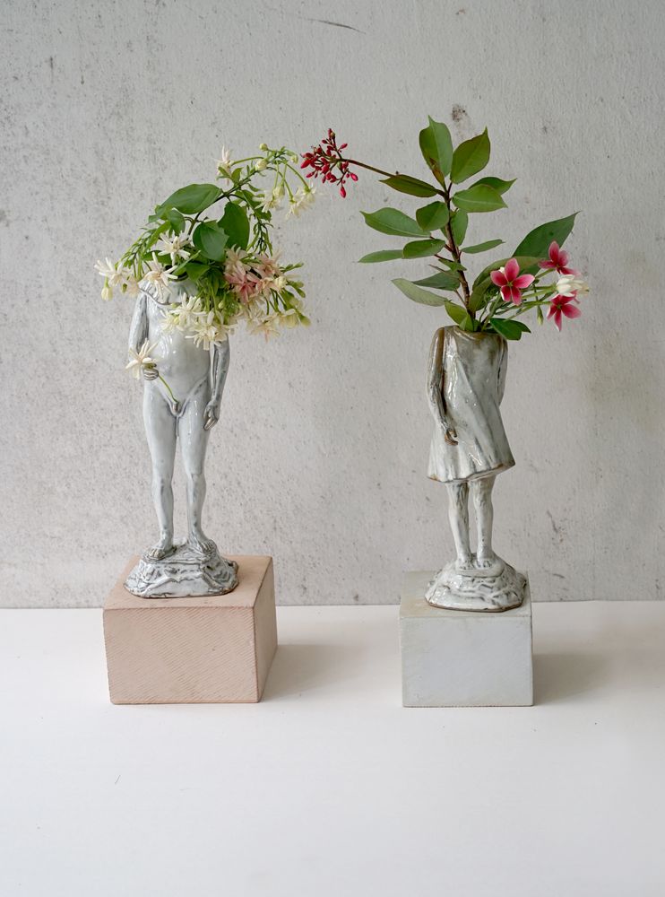 Vases - Girl Vase - YARNNAKARN