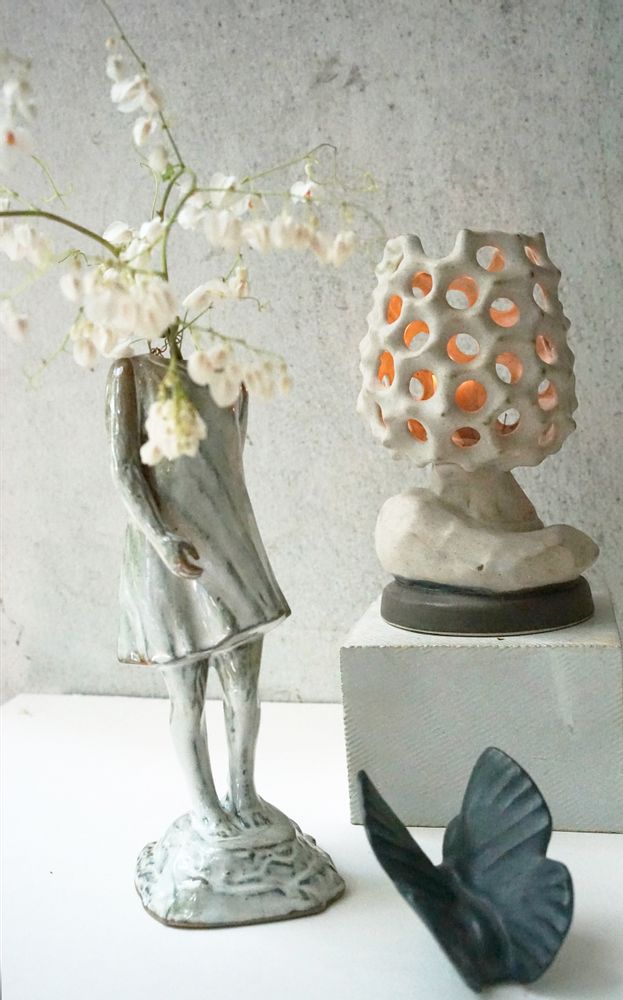 Vases - Girl Vase - YARNNAKARN