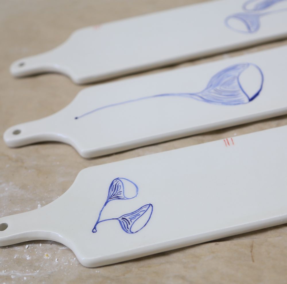 Assiettes au quotidien - VAISSELLE EN CÉRAMIQUE PEINTE - COOL COLLECTION