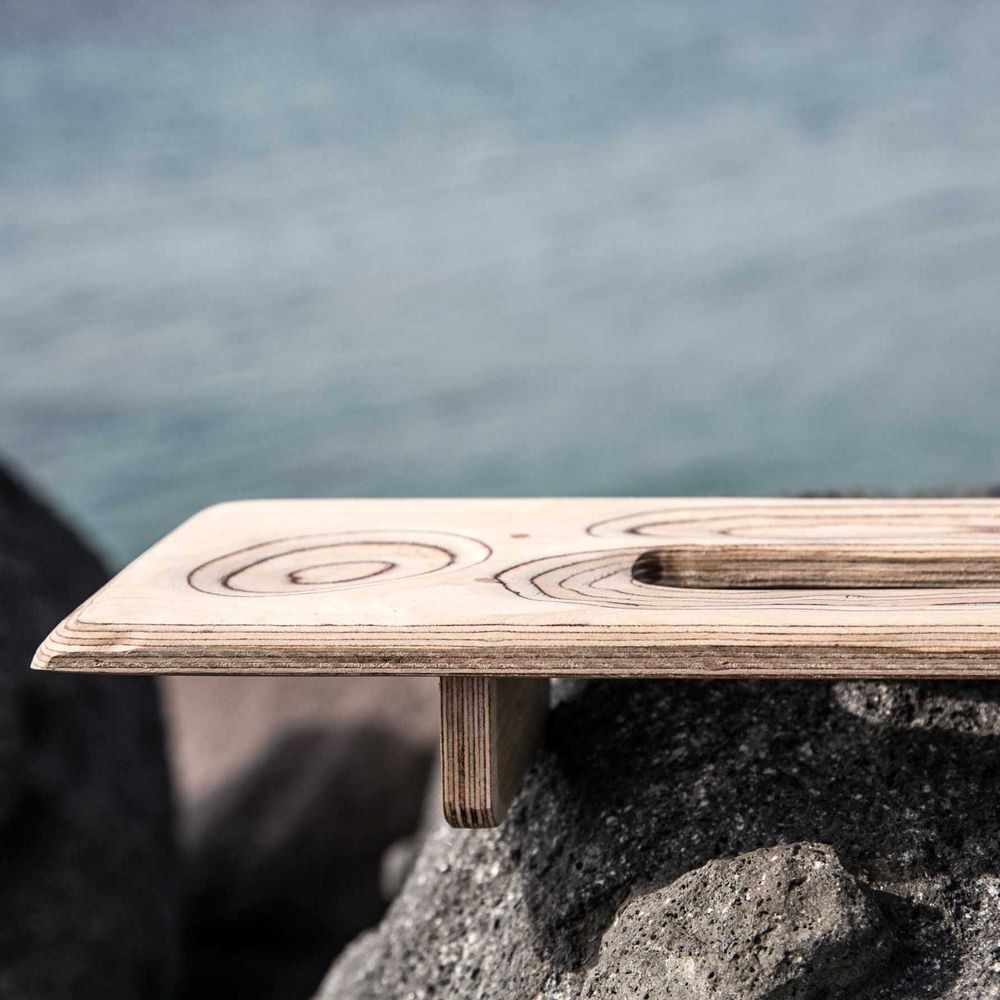 Objets de décoration - PLATEAU DE BAIN EN BOIS - COOL COLLECTION