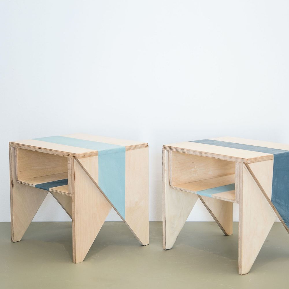 Buffets - TABOURETS AVEC ÉTAGÈRES - COOL COLLECTION