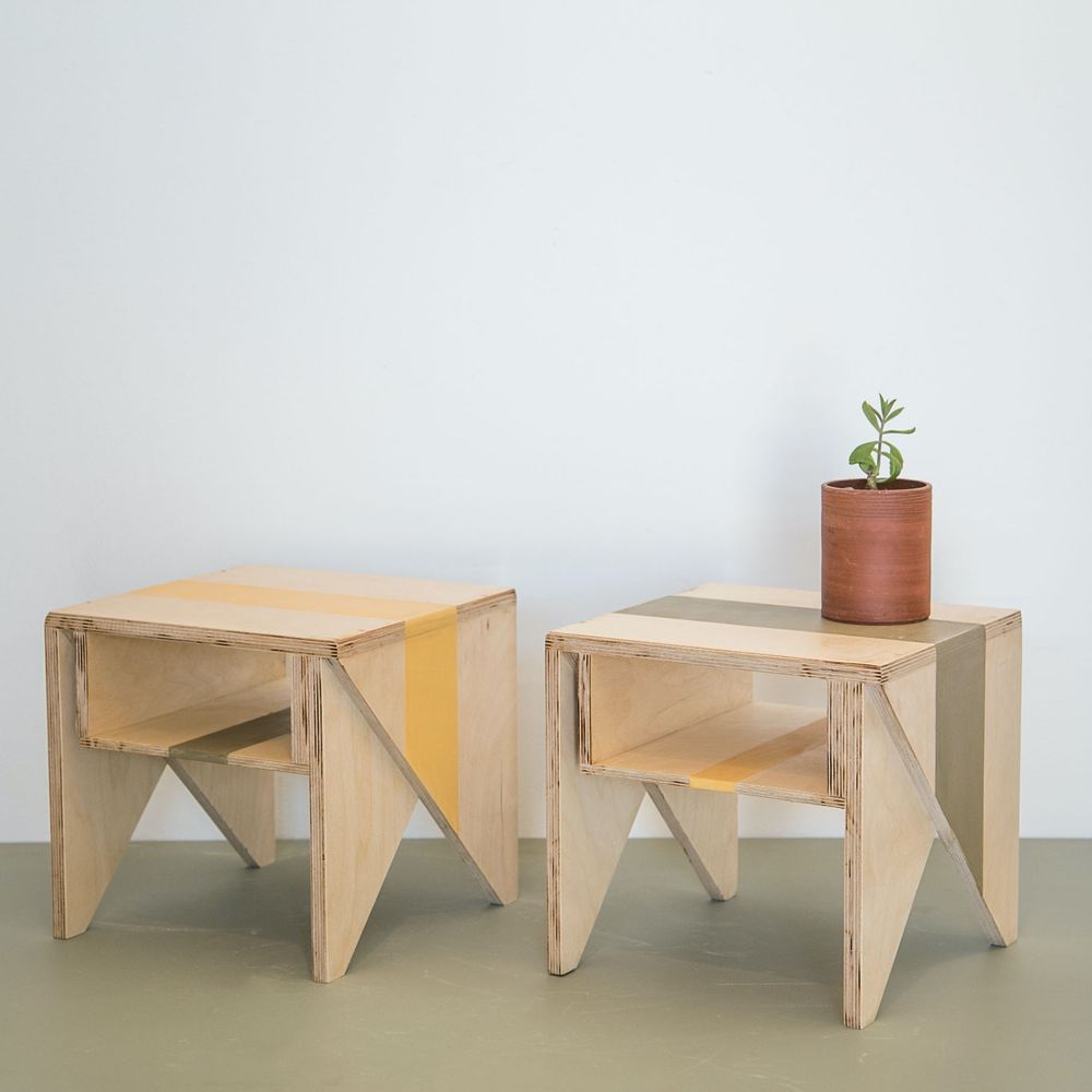 Buffets - TABOURETS AVEC ÉTAGÈRES - COOL COLLECTION