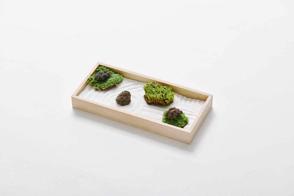 Objets de décoration - karesansui-kit de jardin grand - FUJIGOKE