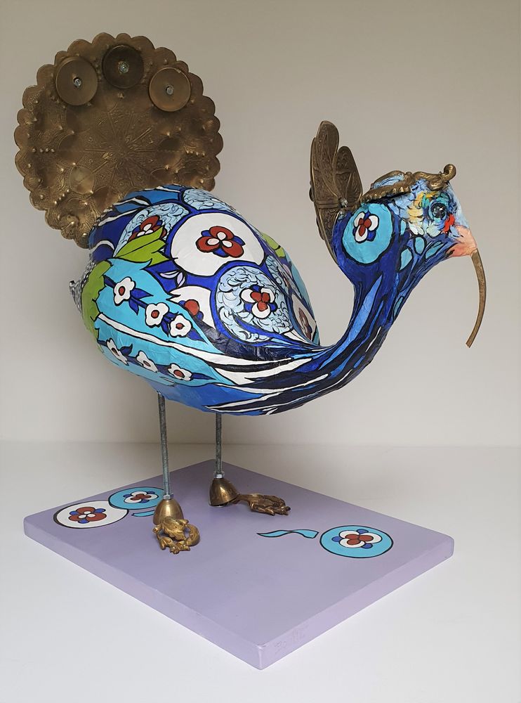 Sculptures, statuettes and miniatures - A blue world - ARTBOULIET