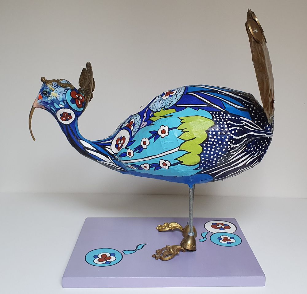 Sculptures, statuettes and miniatures - A blue world - ARTBOULIET
