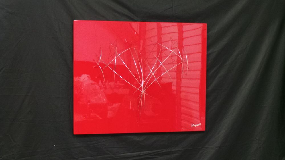 Frames - KORAZON RED embossed frame - KOSSARTISTIK
