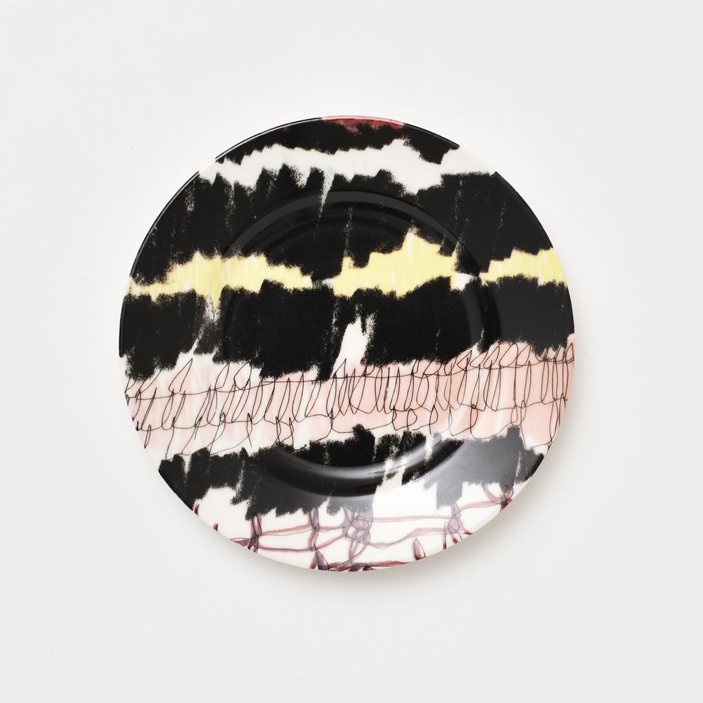 Formal plates - Abstract _ Collection Plates - FRANCESCA COLOMBO