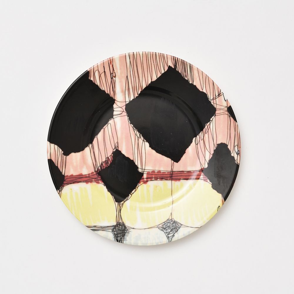 Formal plates - Abstract _ Collection Plates - FRANCESCA COLOMBO