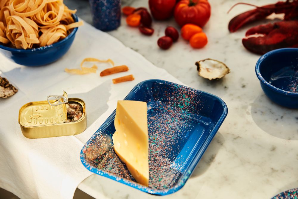 Unique pieces - Flow Fest Serving + Meze Plates - KAPKA ENAMELWARE