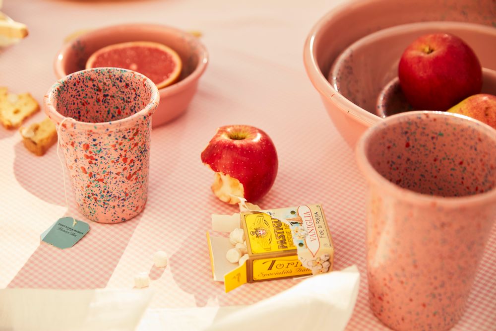 Accessoires de déco extérieure - Tasses Flow Fest + Gobelet - KAPKA ENAMELWARE