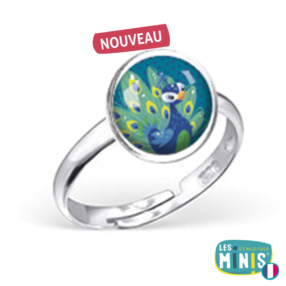 Jewelry - Ring Les Minis Paon - LES MINIS D'EMILIE