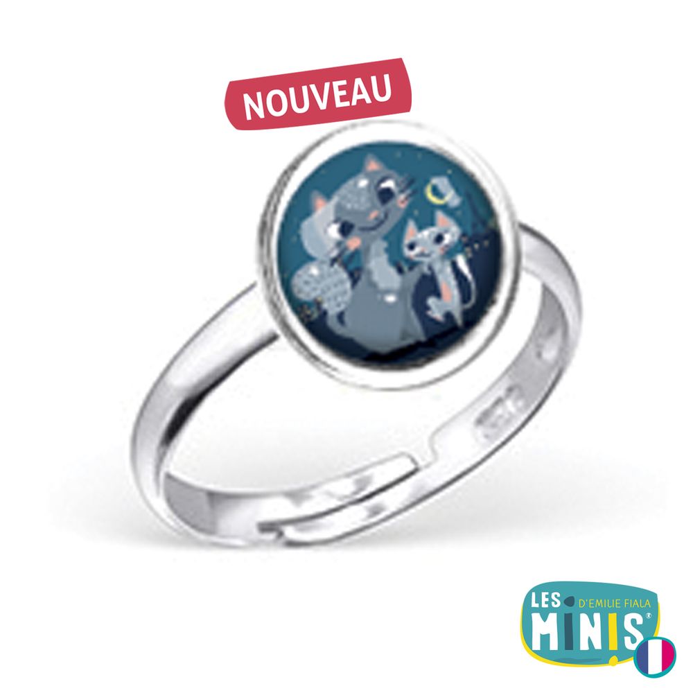 Jewelry - Ring Les Minis Famille Chats - LES MINIS D'EMILIE
