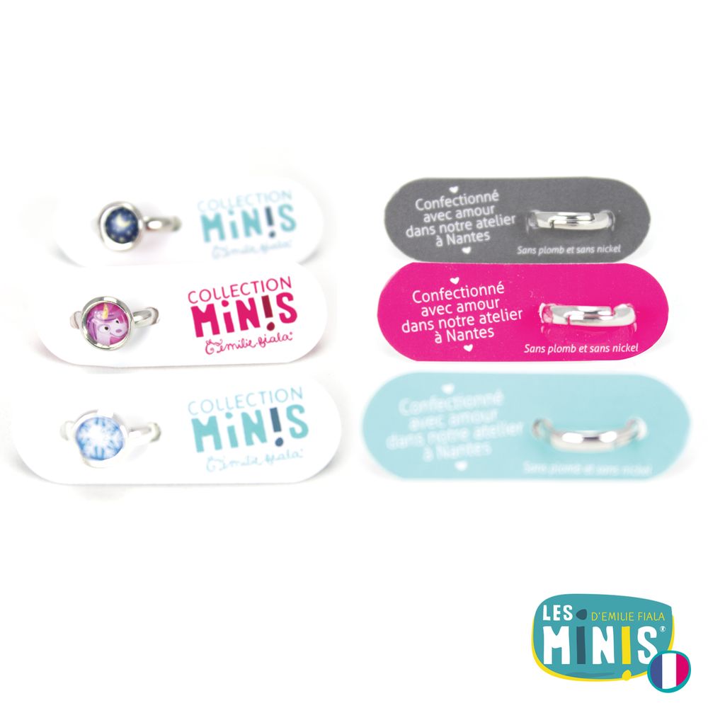 Jewelry - Ring Les Minis Famille Chats - LES MINIS D'EMILIE