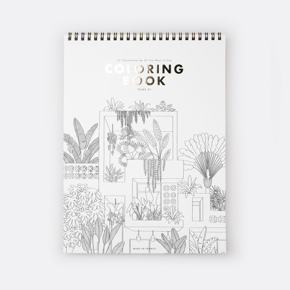 Stationery - Coloring Book - ALL THE WAYS TO SAY