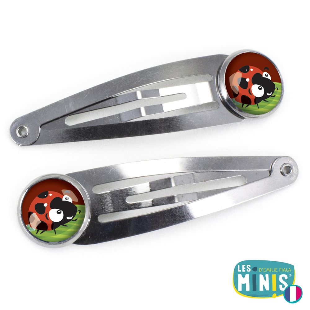 Accessoires enfants - Hair Clips Les Minis Coccinelle - LES MINIS D'EMILIE