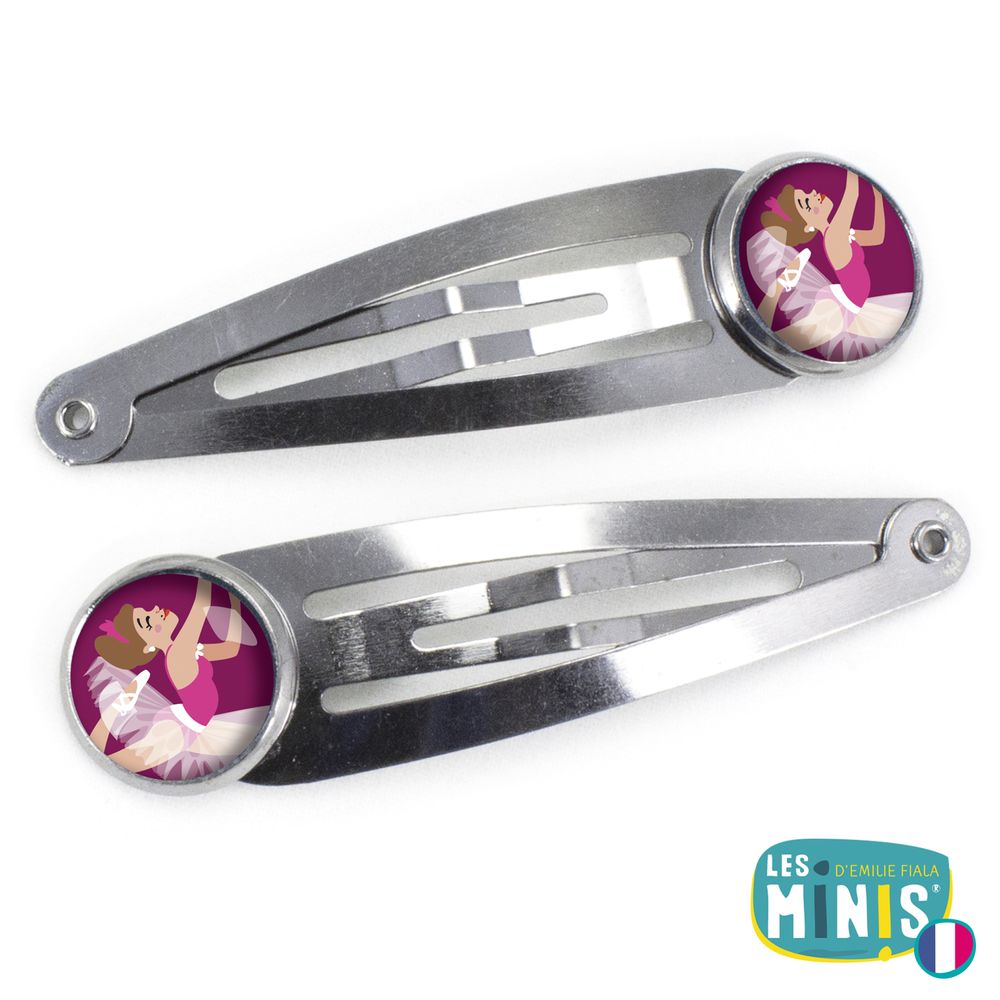 Accessoires enfants - Hair Clips Les Minis Ballerine - LES MINIS D'EMILIE