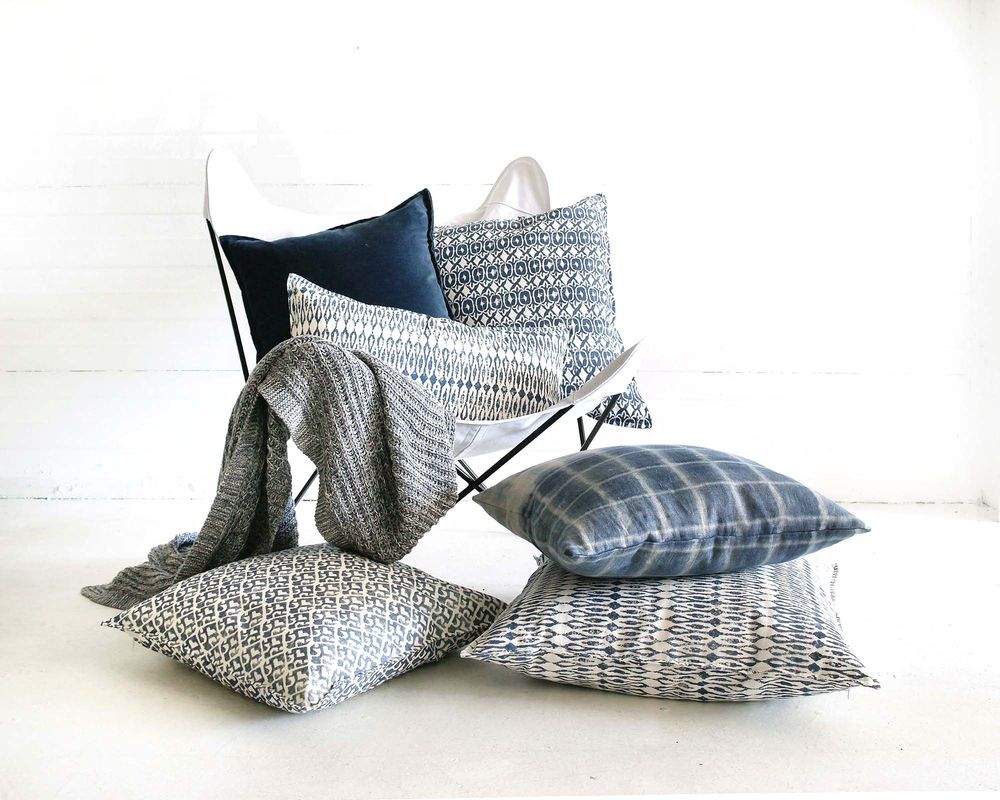 Fabric cushions - Fleur cushion cover - ML FABRICS