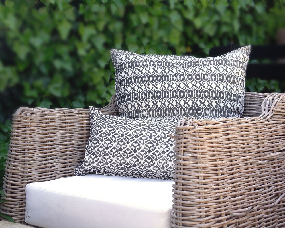 Fabric cushions - Fleur cushion cover - ML FABRICS