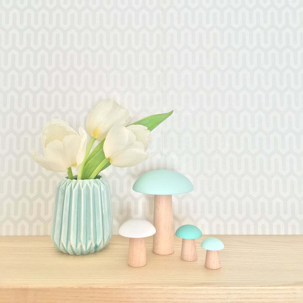 Objets de décoration - Champignons de Paris. - BRIKI VROOM VROOM