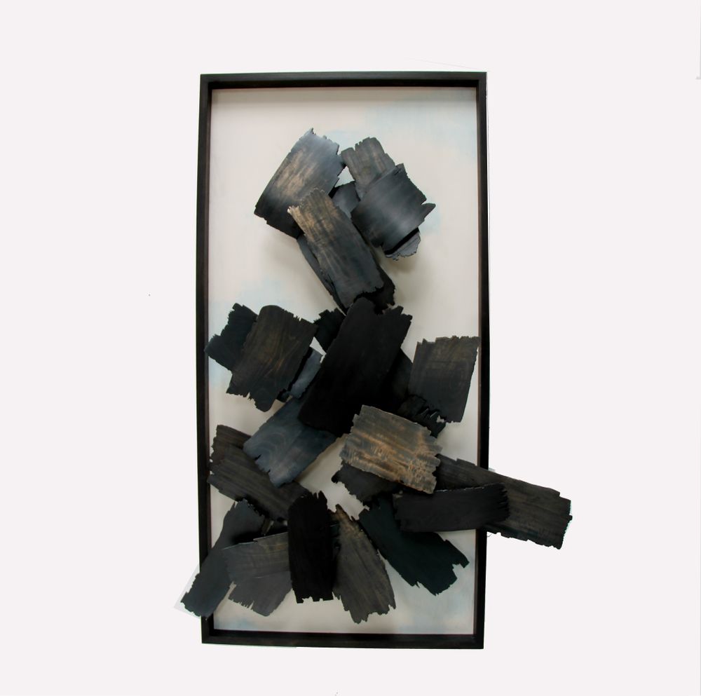 Other wall decoration - wall sculpture\" MOVEMENT\ " - THIERRY LAUDREN