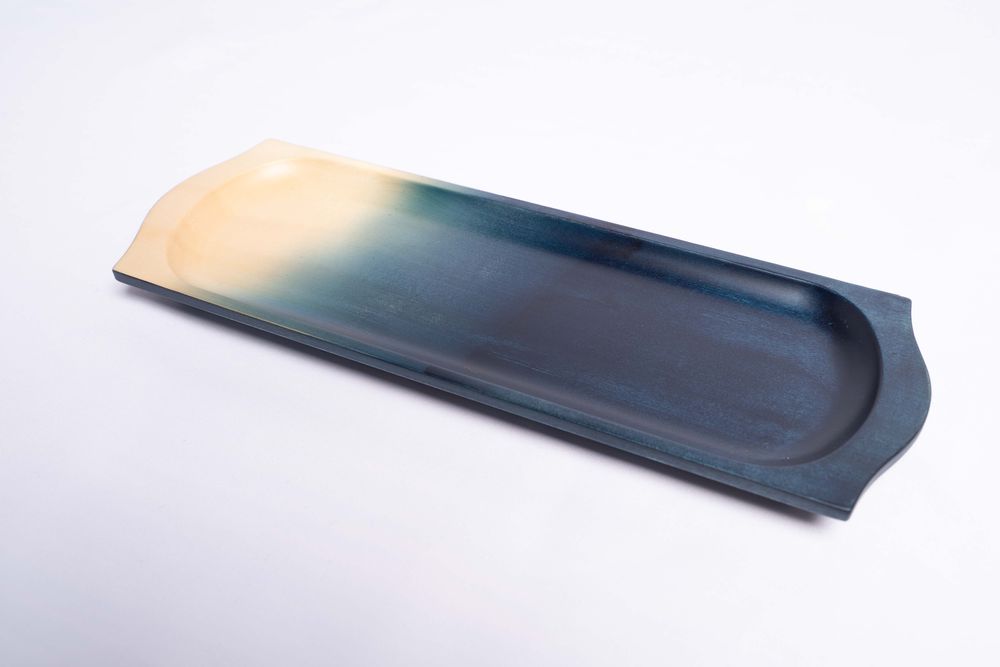 Trays - Indigo Tochi Tray - AOLA