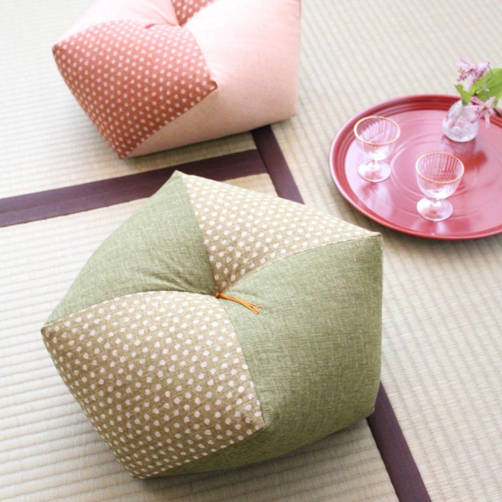 Fabric cushions - Ojami Cushion | Cotton - TAKAOKAYA
