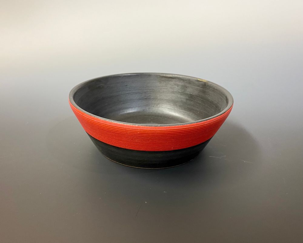 Design objects - Shallow bowl (red) - YOULA SELECTION