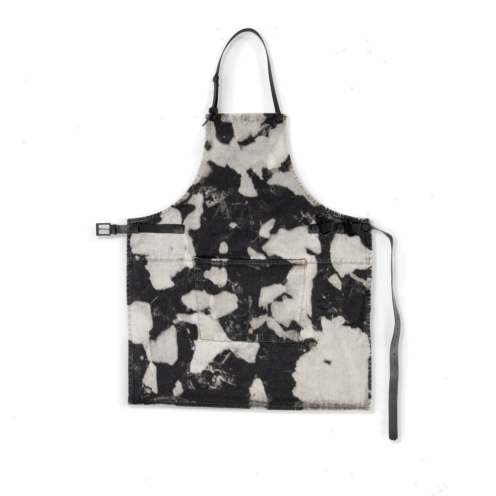 Tabliers de cuisine - Tablier de Barbecue, Denim Noir/Bleu à Taches - DUTCHDELUXES INTERNATIONAL BV