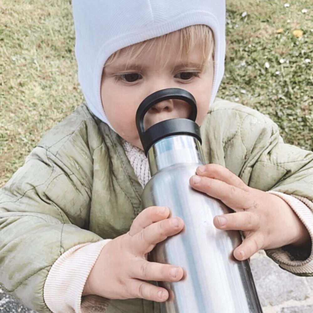 Children's mealtime - THERMOBOTTLE SMALL BAMBOO LID - YUMMII YUMMII