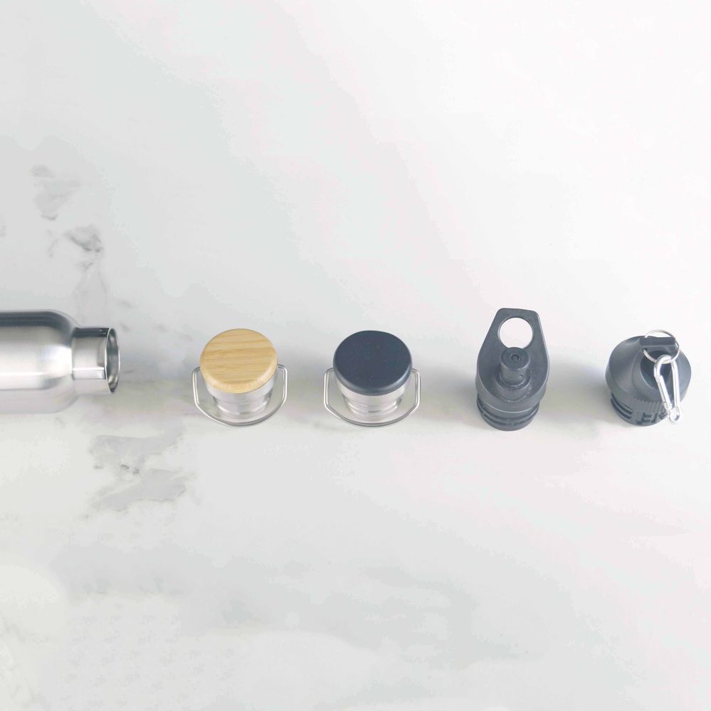 Children's mealtime - THERMOBOTTLE SMALL BAMBOO LID - YUMMII YUMMII
