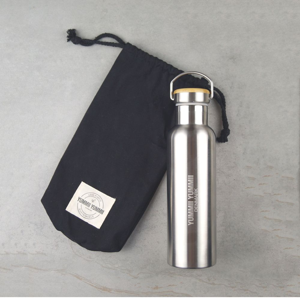 Boîtes de conservation - THERMOBOTTLE MOYEN COUVERCLE EN BAMBOU - YUMMII YUMMII