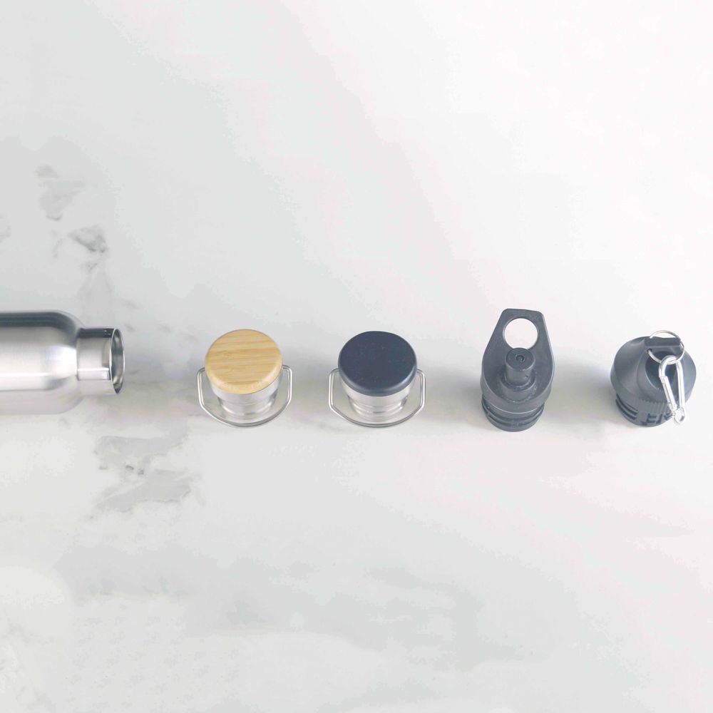 Boîtes de conservation - THERMOBOTTLE MOYEN COUVERCLE EN BAMBOU - YUMMII YUMMII