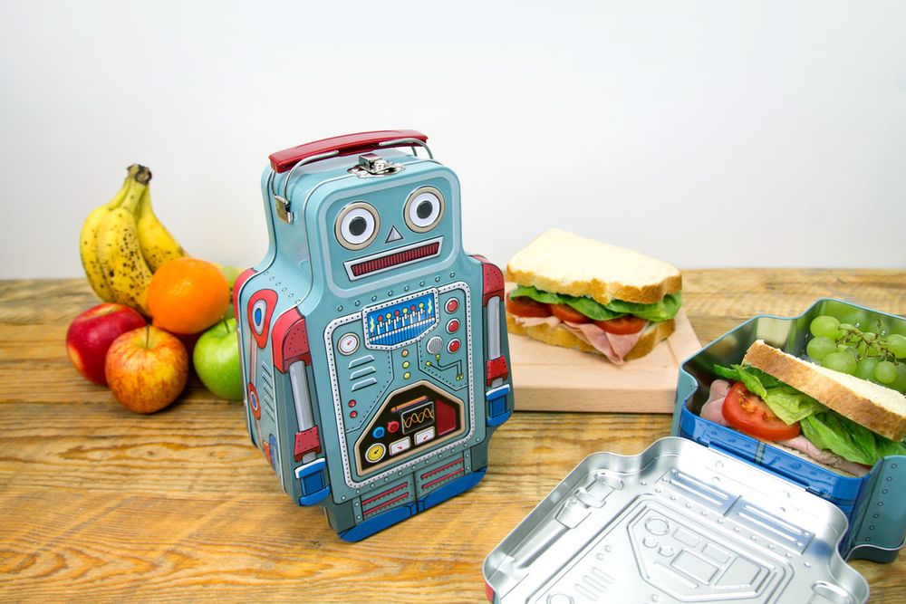 Children's mealtime - Robot lunch box - SUCK UK