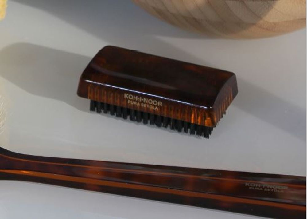 Beauty products - Men's brush “JASPE” in natural bristles - KOH-I-NOOR ITALY BEAUTY