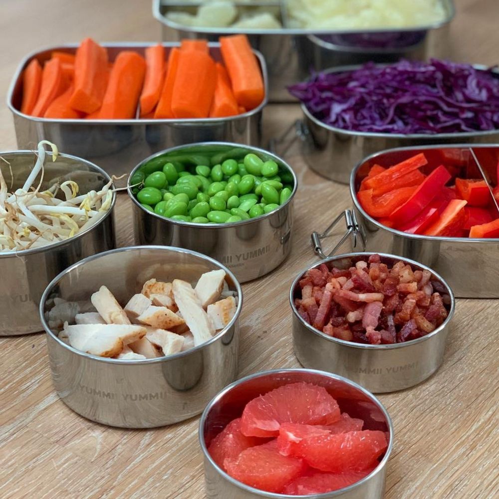 Children's mealtime - BENTO ROUNDS XS - YUMMII YUMMII