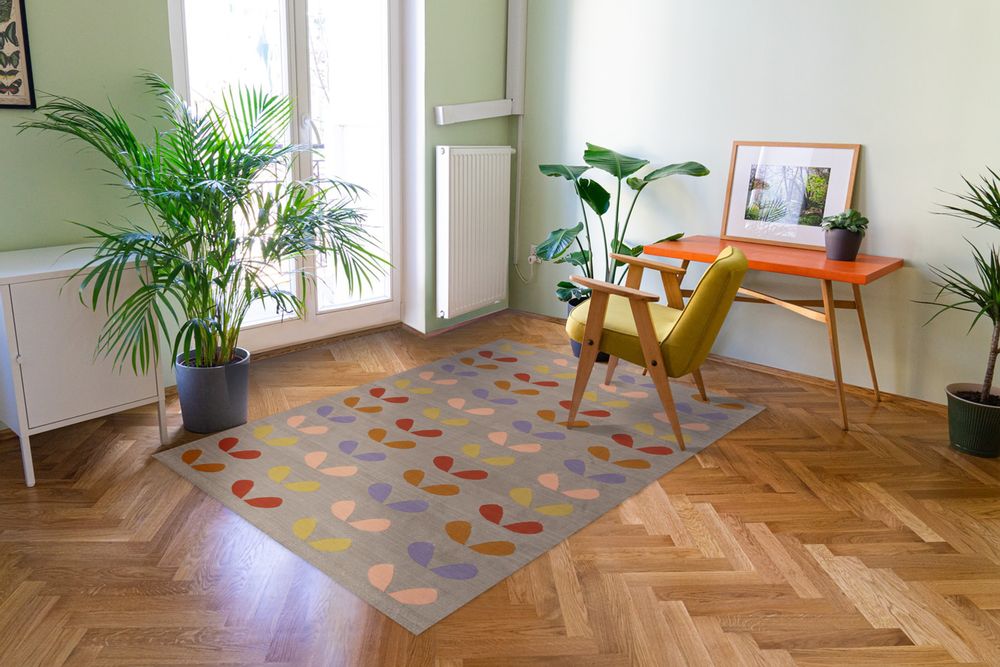 Tapis - Tapis Moderne du milieu du siècle - AZMAS RUGS