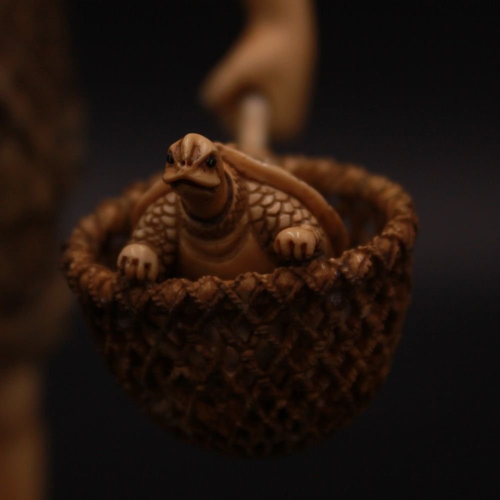 Sculptures, statuettes and miniatures - Fisherman's Cry, Ivory Mammoth Sculpture - TRESORIENT
