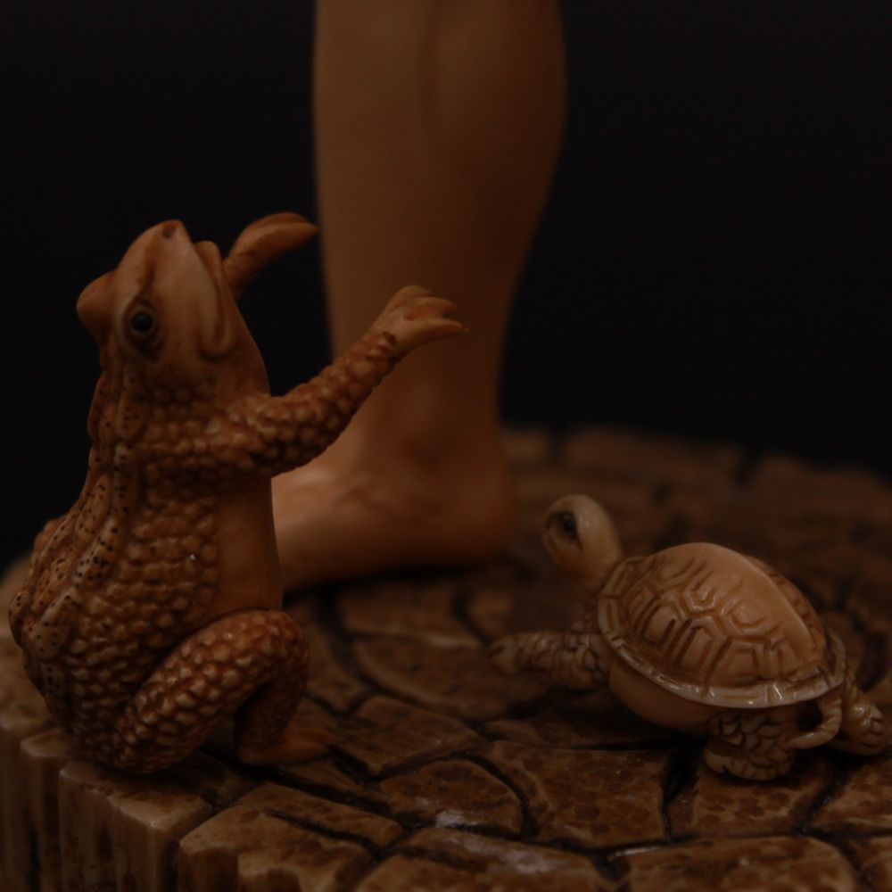 Sculptures, statuettes and miniatures - Fisherman's Cry, Ivory Mammoth Sculpture - TRESORIENT