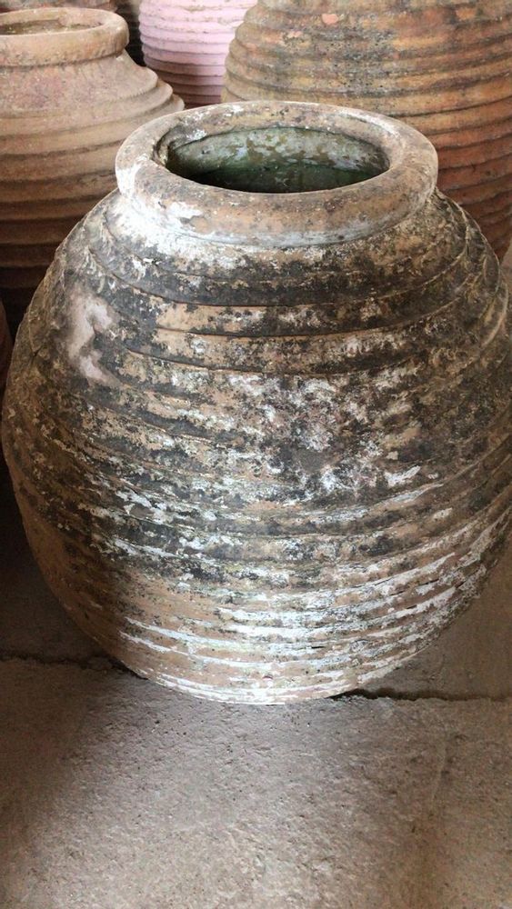 Vases - greek old pots, olive oil jars, they used to carry or save wine, olives, olive oil honey, seads, pottery for use - SILO ART FACTORY