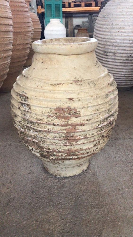 Vases - greek old pots, olive oil jars, they used to carry or save wine, olives, olive oil honey, seads, pottery for use - SILO ART FACTORY