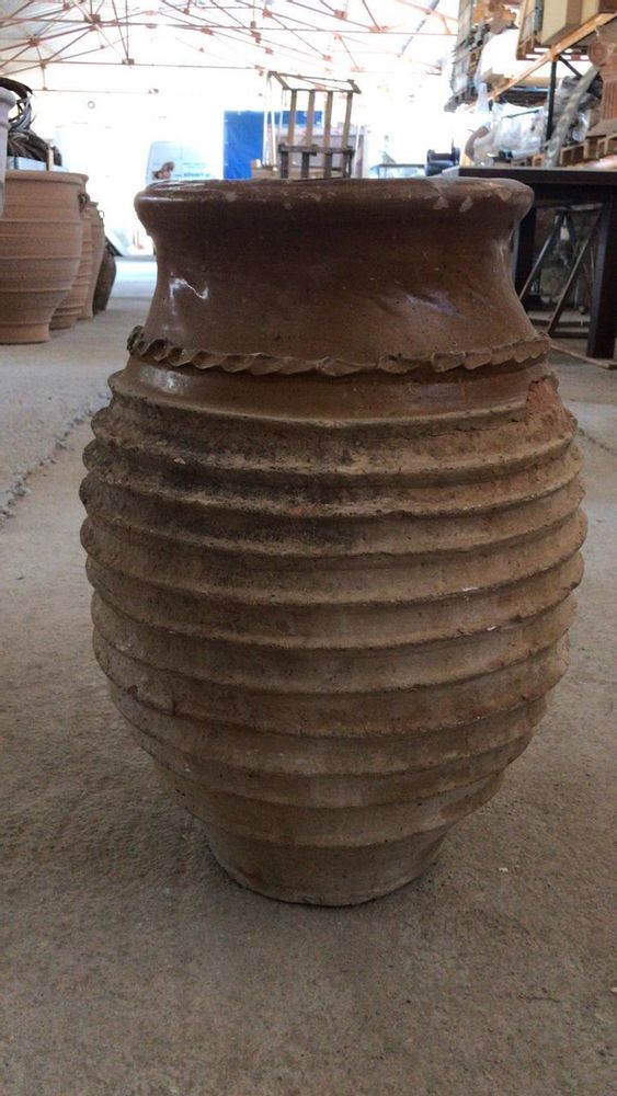 Vases - greek old pots, olive oil jars, they used to carry or save wine, olives, olive oil honey, seads, pottery for use - SILO ART FACTORY