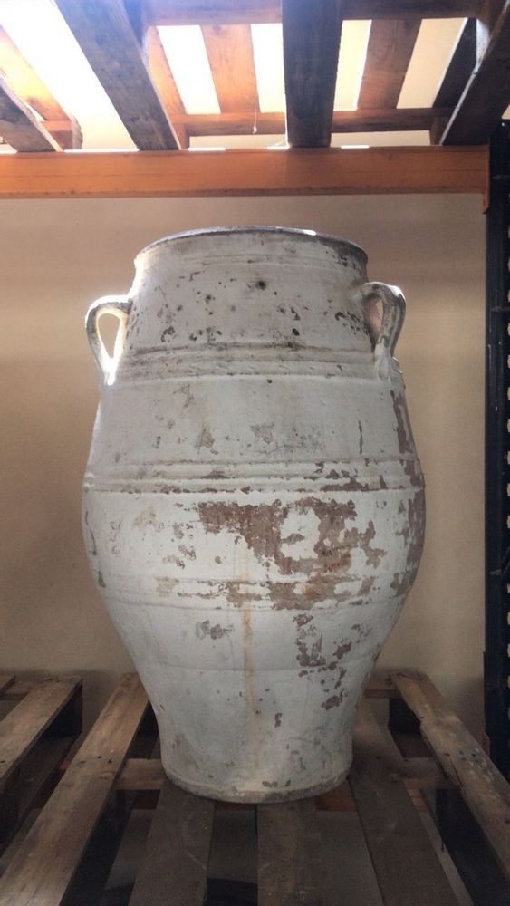 Vases - greek old pots, olive oil jars, they used to carry or save wine, olives, olive oil honey, seads, pottery for use - SILO ART FACTORY