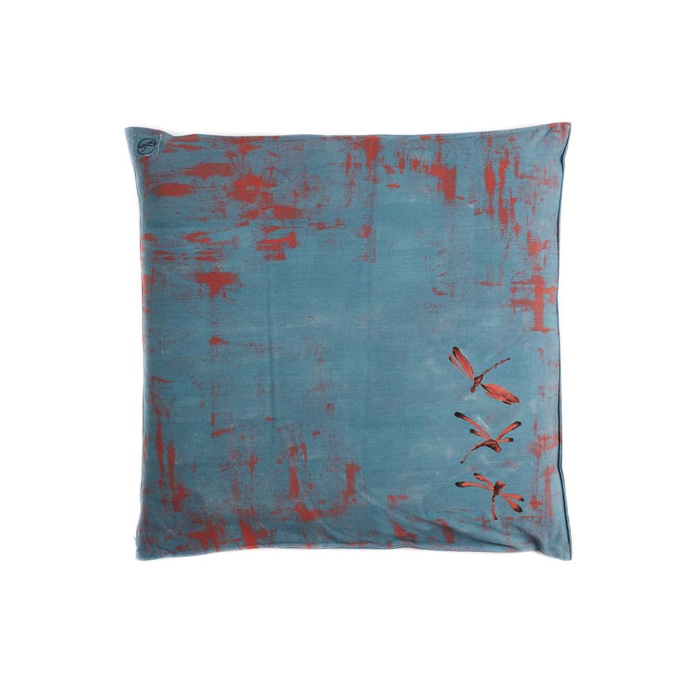 Fabric cushions - Zabuton Dragonfly (cushion) - ALMA CONCEPT