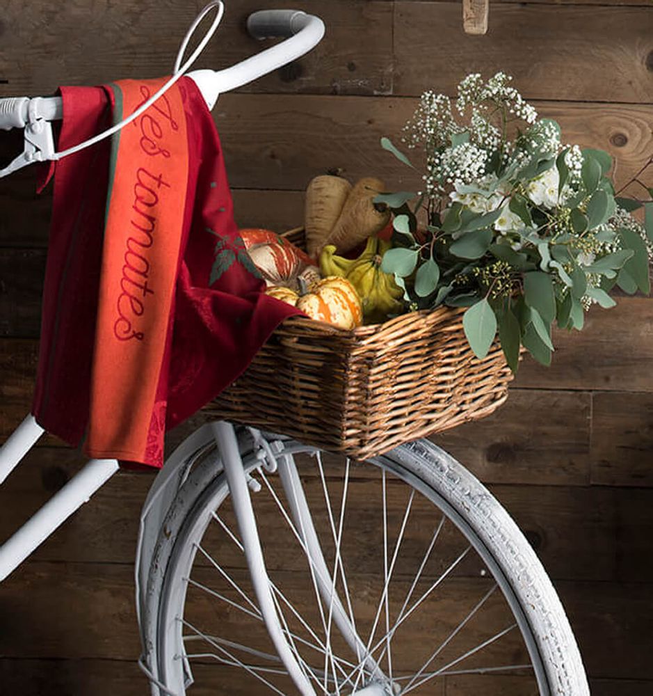 Torchons textile - Tomates du Potager / Torchon jacquard - COUCKE