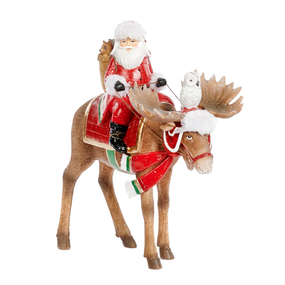 Objets de décoration - LAPL.SANTA ÉQUITATION ORIGNAL TT RD/BRWN 28CM - GOODWILL M&G