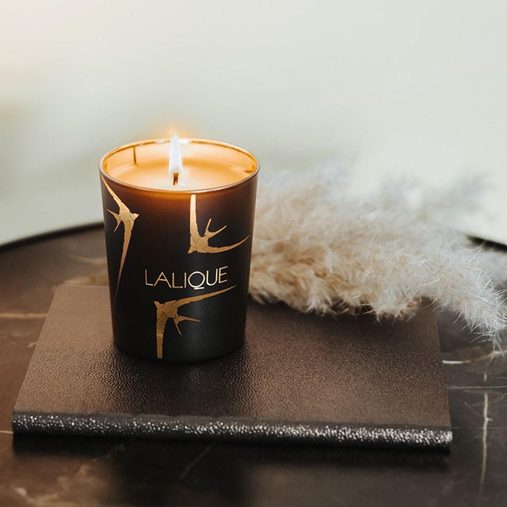 Objets de décoration - LA NUIT, NAIROBI - BOUGIE PARFUMÉE - LALIQUE VOYAGE DE PARFUMEUR