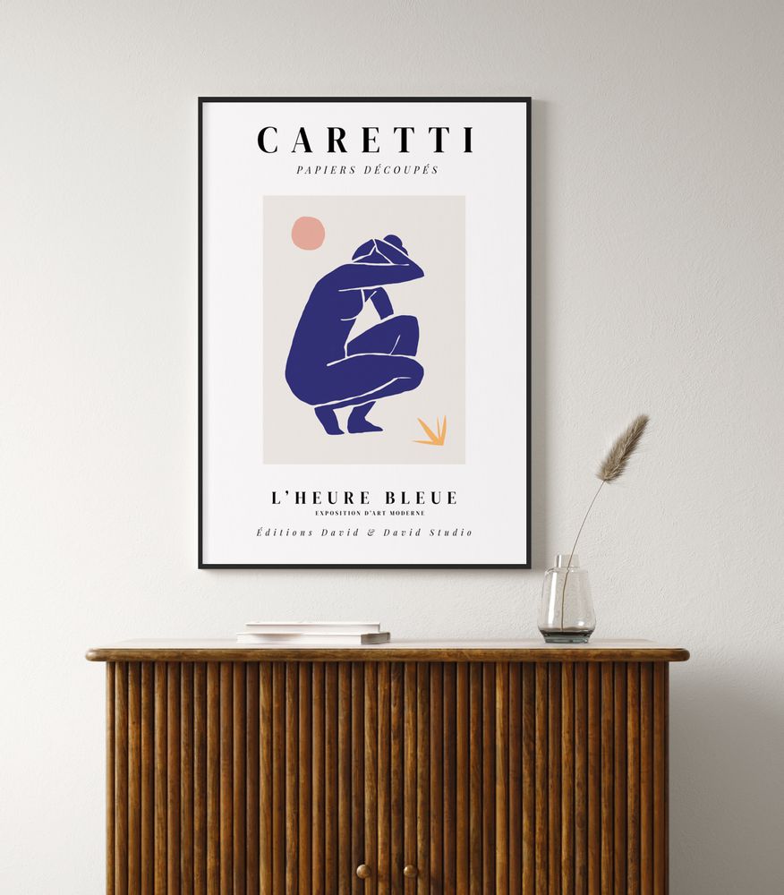 Affiches - L'HEURE BLEUE. - DAVID & DAVID STUDIO